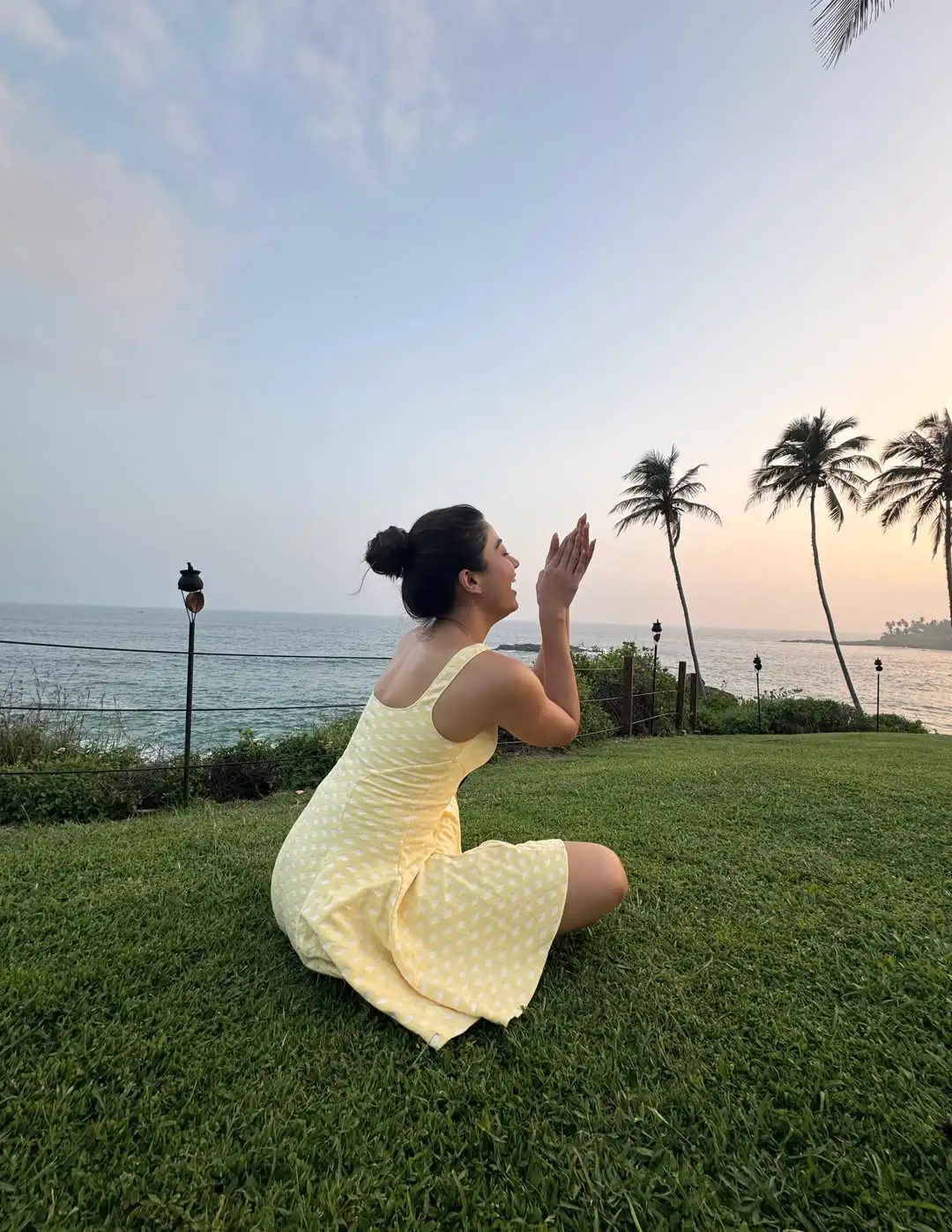 Rashmika Mandanna Enjoying Vacation in Sri Lanka with Friends