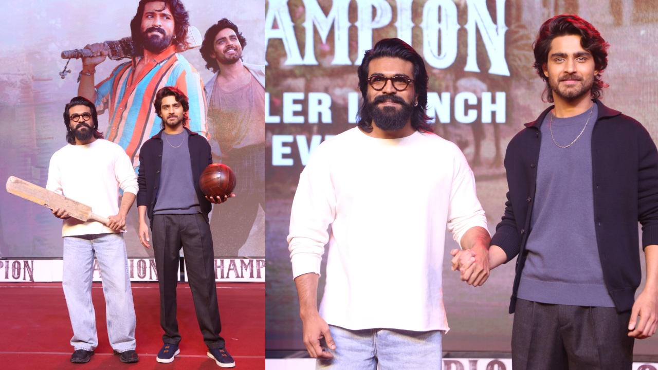 Champion Trailer Launch : ‘ఛాంపియన్’ ట్రైలర్ లాంచ్ ఫొటోలు.. తమ్ముడు కోసం వచ్చిన చరణ్..
