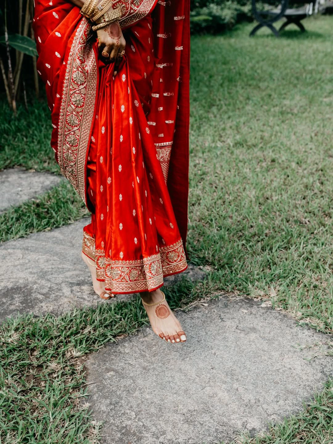 Samantha Photos in Wedding Saree