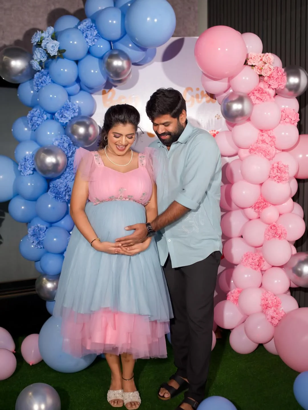 Bigg Boss Shiva Jyothi Baby Shower Photos