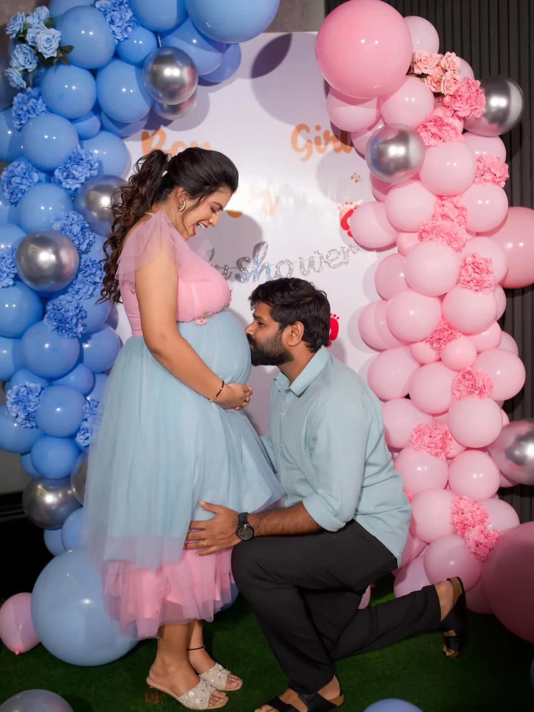 Bigg Boss Shiva Jyothi Baby Shower Photos