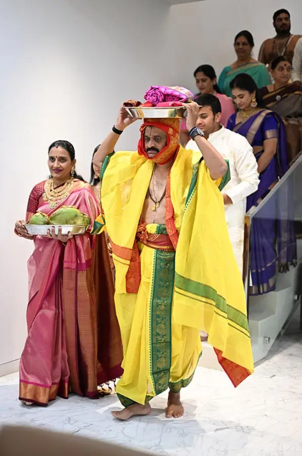 Srinivasa Kalyanam grandly celebrated at producer Bandla Ganesh house (1)