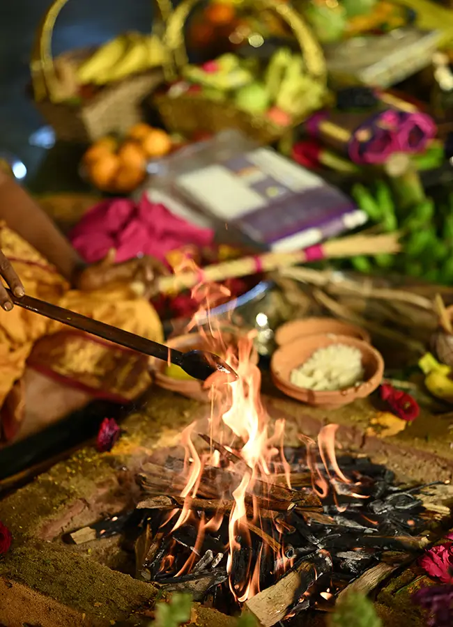 Srinivasa Kalyanam grandly celebrated at producer Bandla Ganesh house (1)