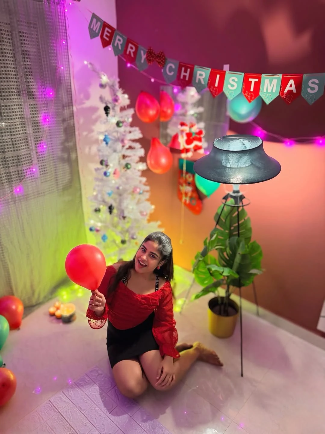 Swetha Naidu Christmas Celebrations