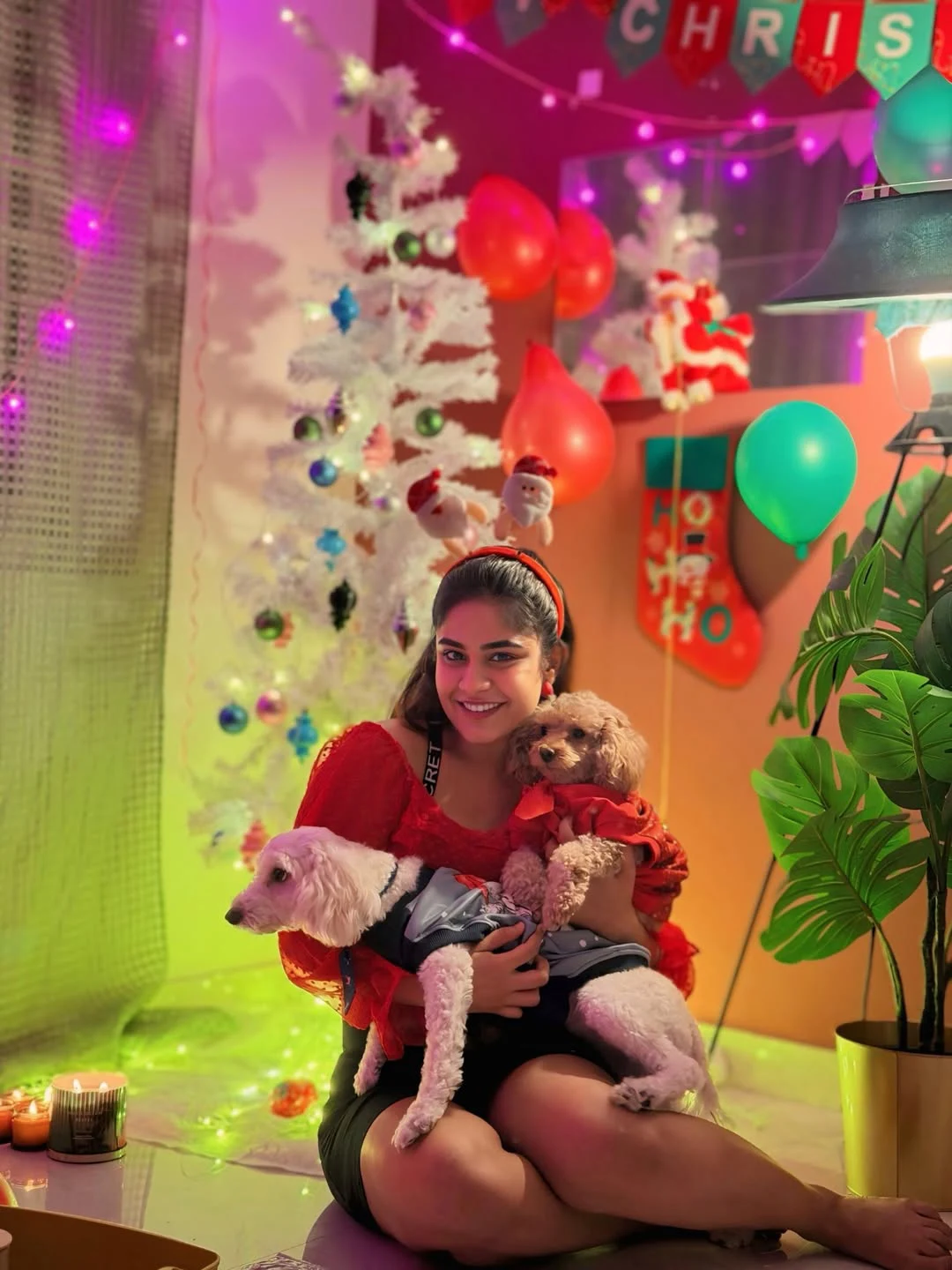 Swetha Naidu Christmas Celebrations