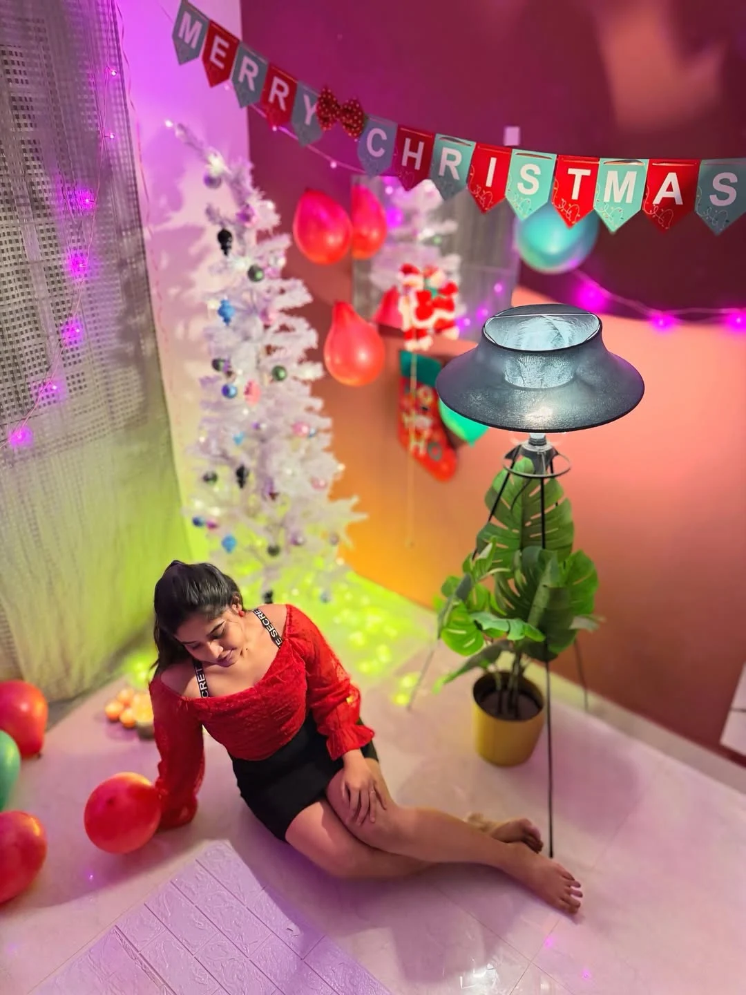 Swetha Naidu Christmas Celebrations