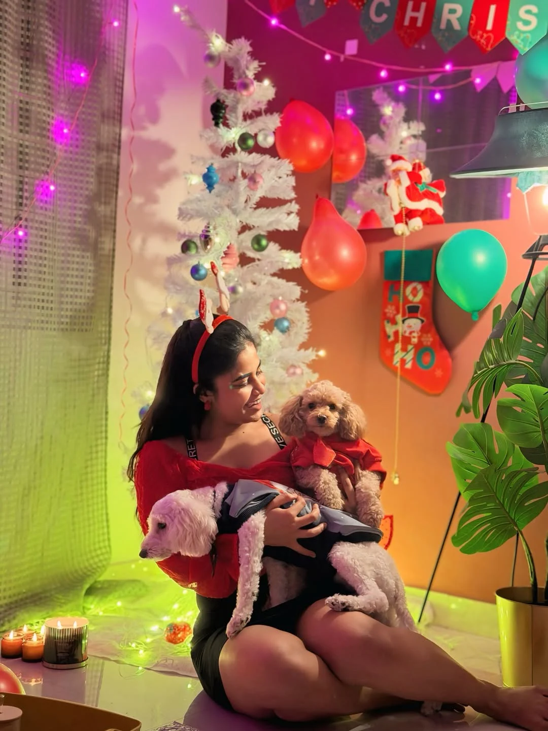 Swetha Naidu Christmas Celebrations