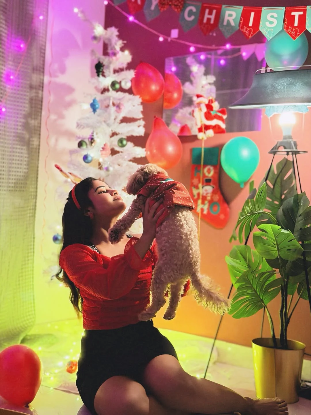 Swetha Naidu Christmas Celebrations