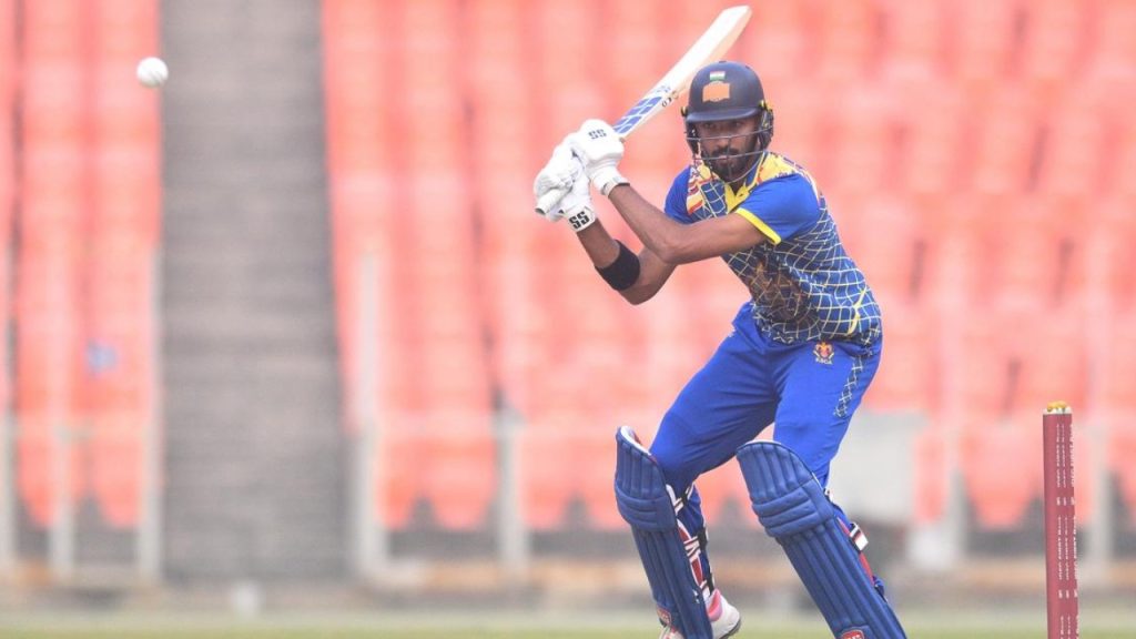 Syed Mushtaq Ali Trophy 2025 Devdutt Padikkal scores 45 ball century