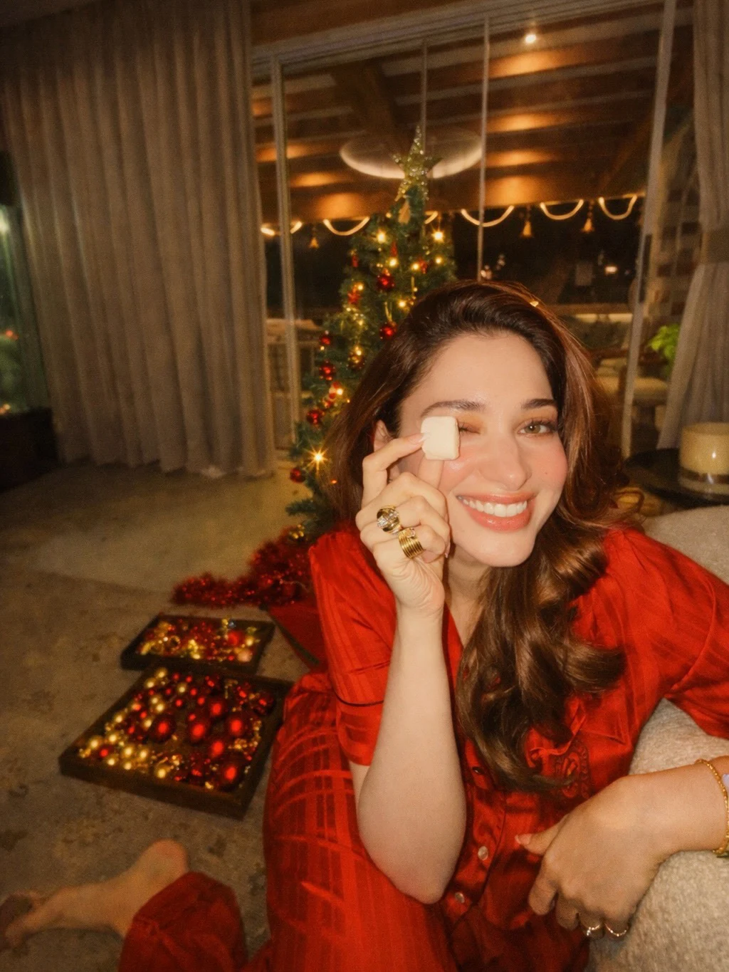 Tamannaah Bhatia Christmas Celebrations