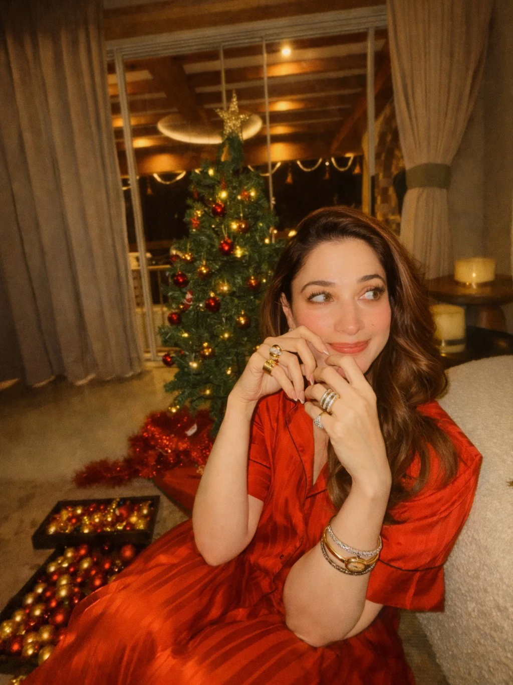 Tamannaah Bhatia Christmas Celebrations