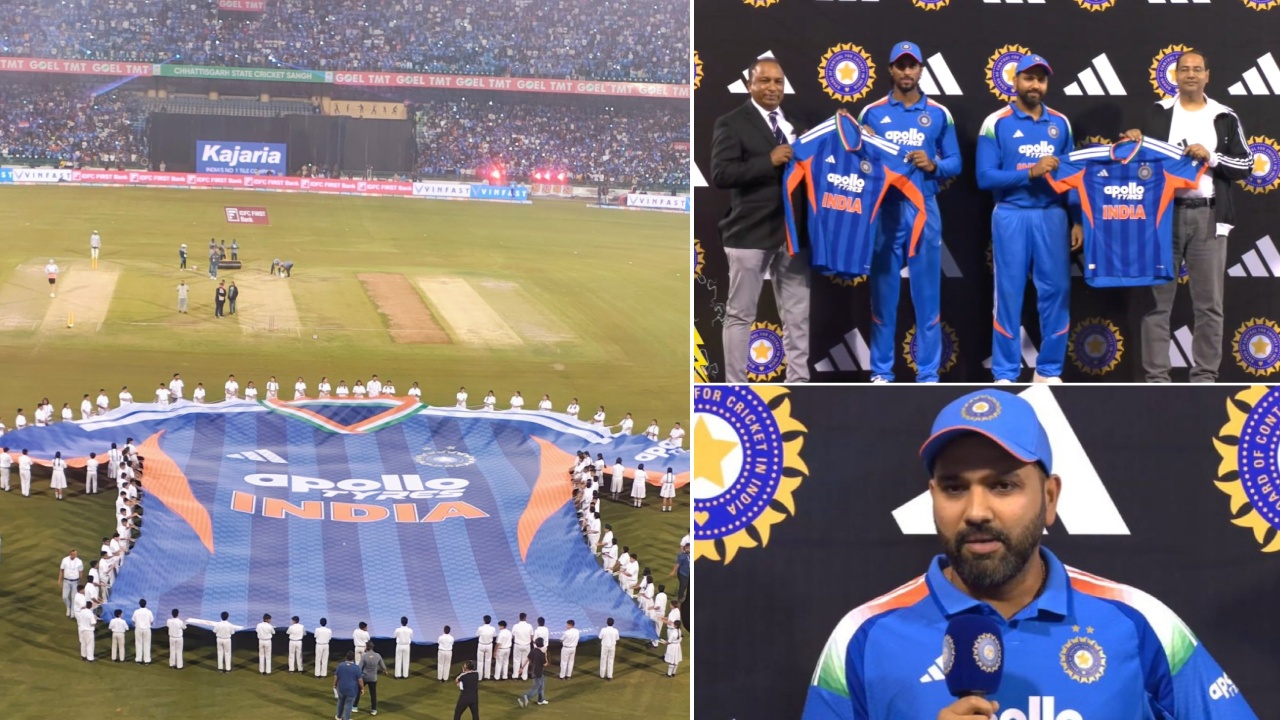 Team India new Jersey : టీ20 ప్ర‌పంచ‌క‌ప్ 2026కు టీమ్ఇండియా కొత్త జెర్సీ చూశారా? అదిరిపోయింది అంతే..