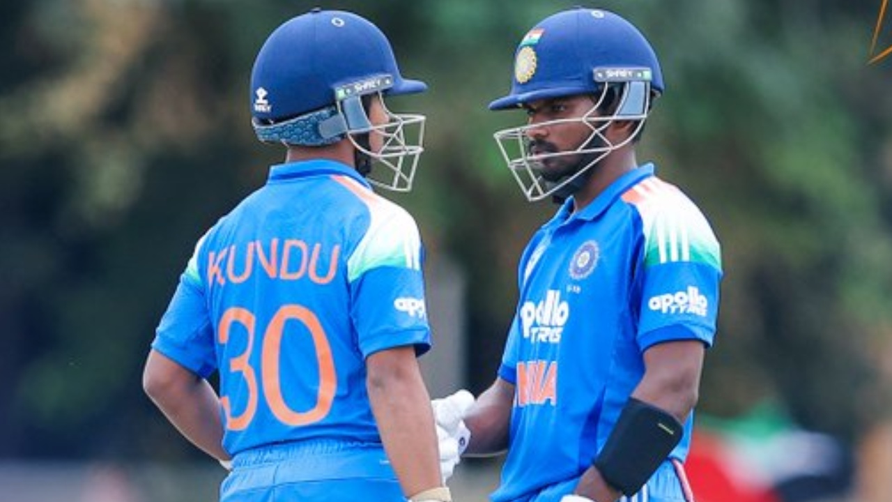 IND VS PAK : వైభ‌వ్ సూర్య‌వంశీ విఫ‌లం, రాణించిన అరోన్ జార్జి.. పాక్ టార్గెట్ ఎంతంటే?