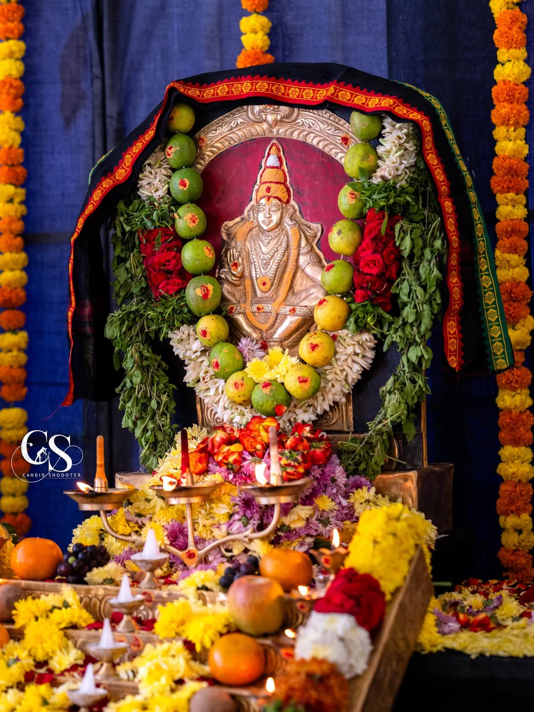 Vasanthi Krishnan her Husband Pawan Kalyan Performs Ayyappa Pooja
