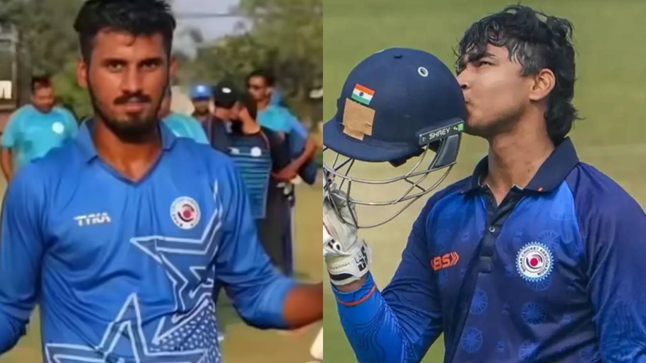 vijay hazare trophy : సూర్యవంశీ కంటే డేంజర్‌గా ఉన్నాడే.. బాబోయ్.. 32బంతుల్లో సెంచరీ.. 574 పరుగులు.. ఇది టెస్టు స్కోర్ కాదు గురూ..