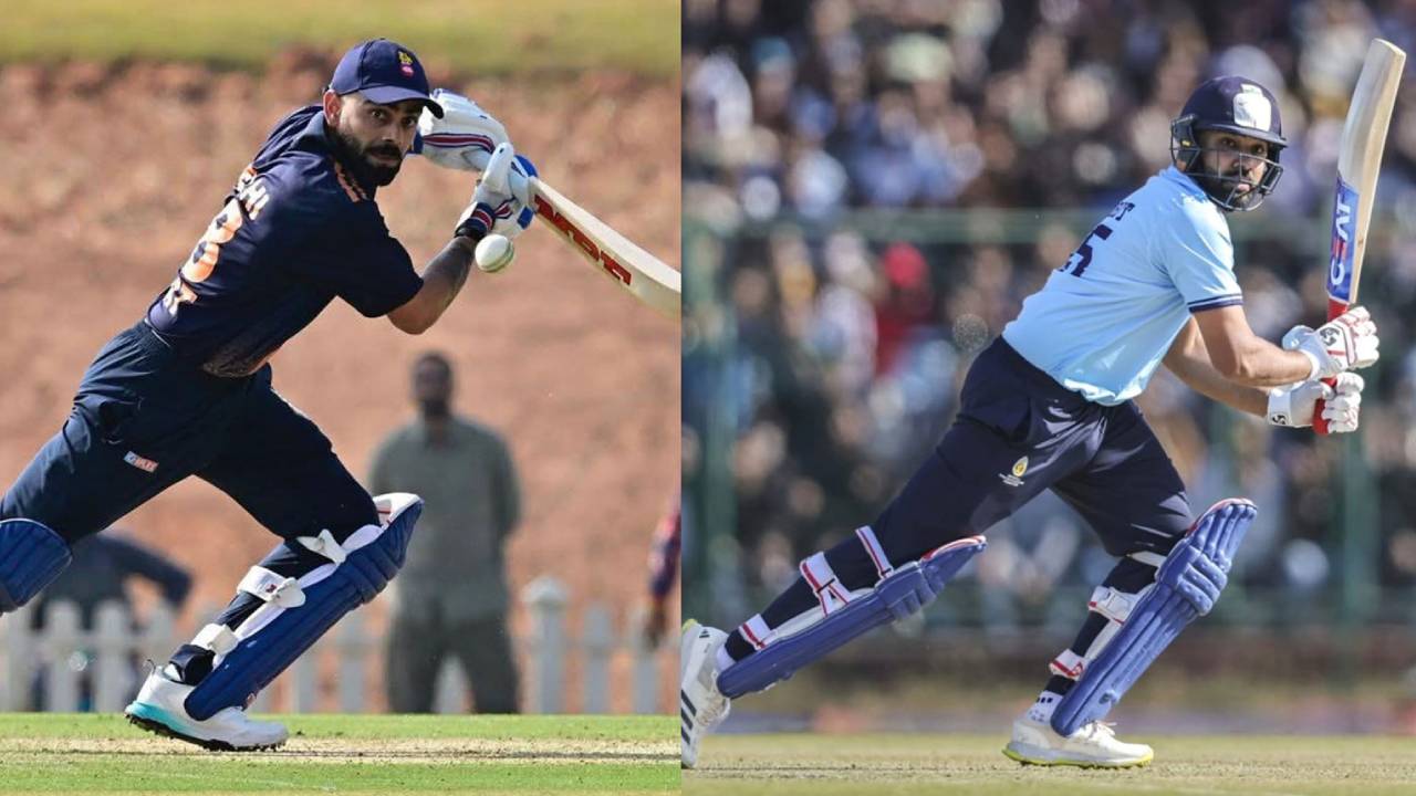 Vijay Hazare Trophy : తగ్గేదేలే!.. సెంచరీలతో చెలరేగిన రోహిత్ శర్మ, విరాట్ కోహ్లీ.. బౌండరీల వర్షం