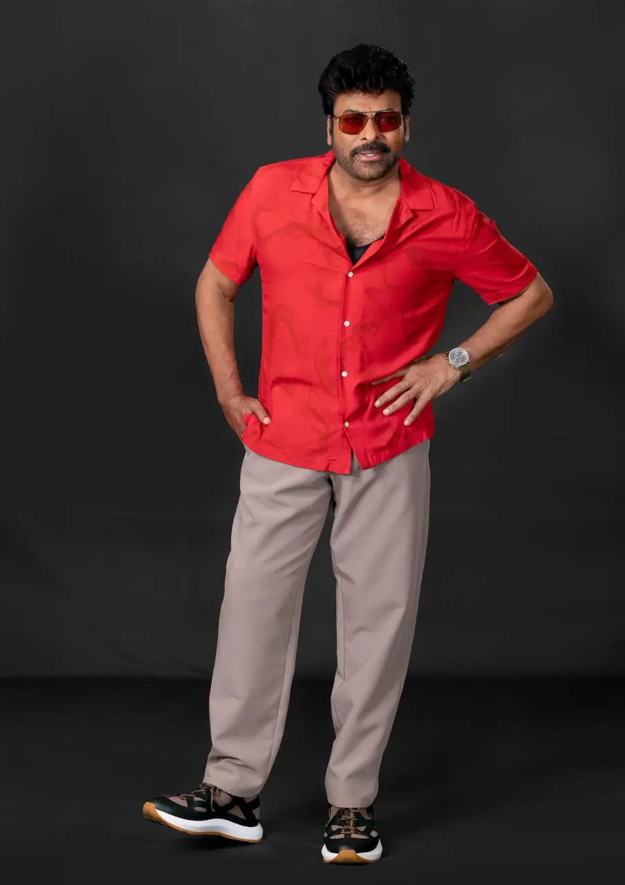 Vintage Megastar Chiranjeevi look going viral on social media. (1)