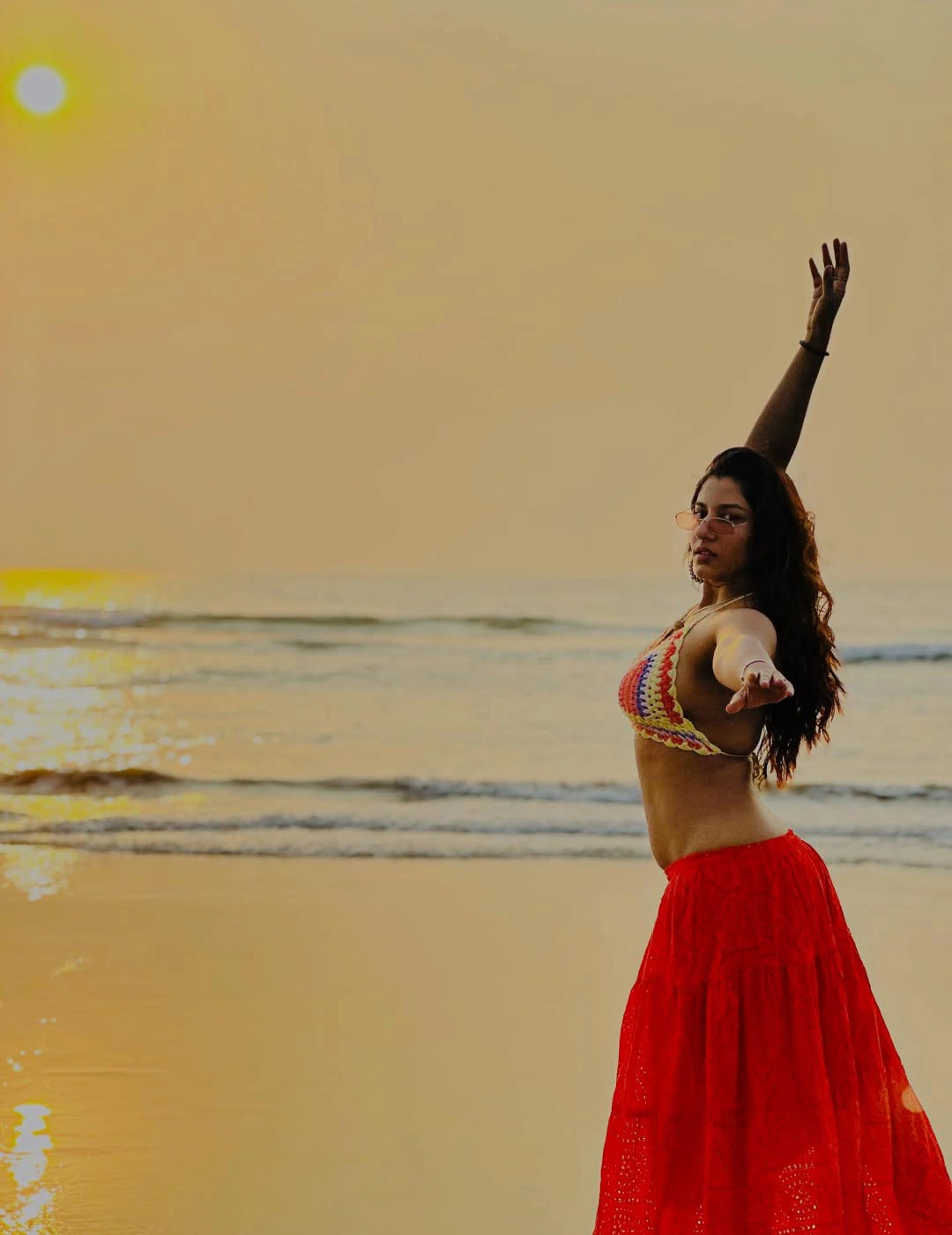 Vishnupriyaa Bhimeneni Enjoying Vacation in Goa