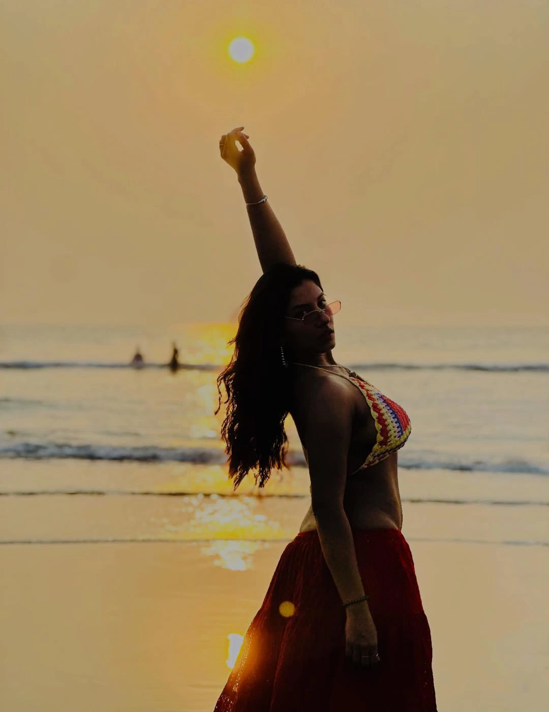 Vishnupriyaa Bhimeneni Enjoying Vacation in Goa