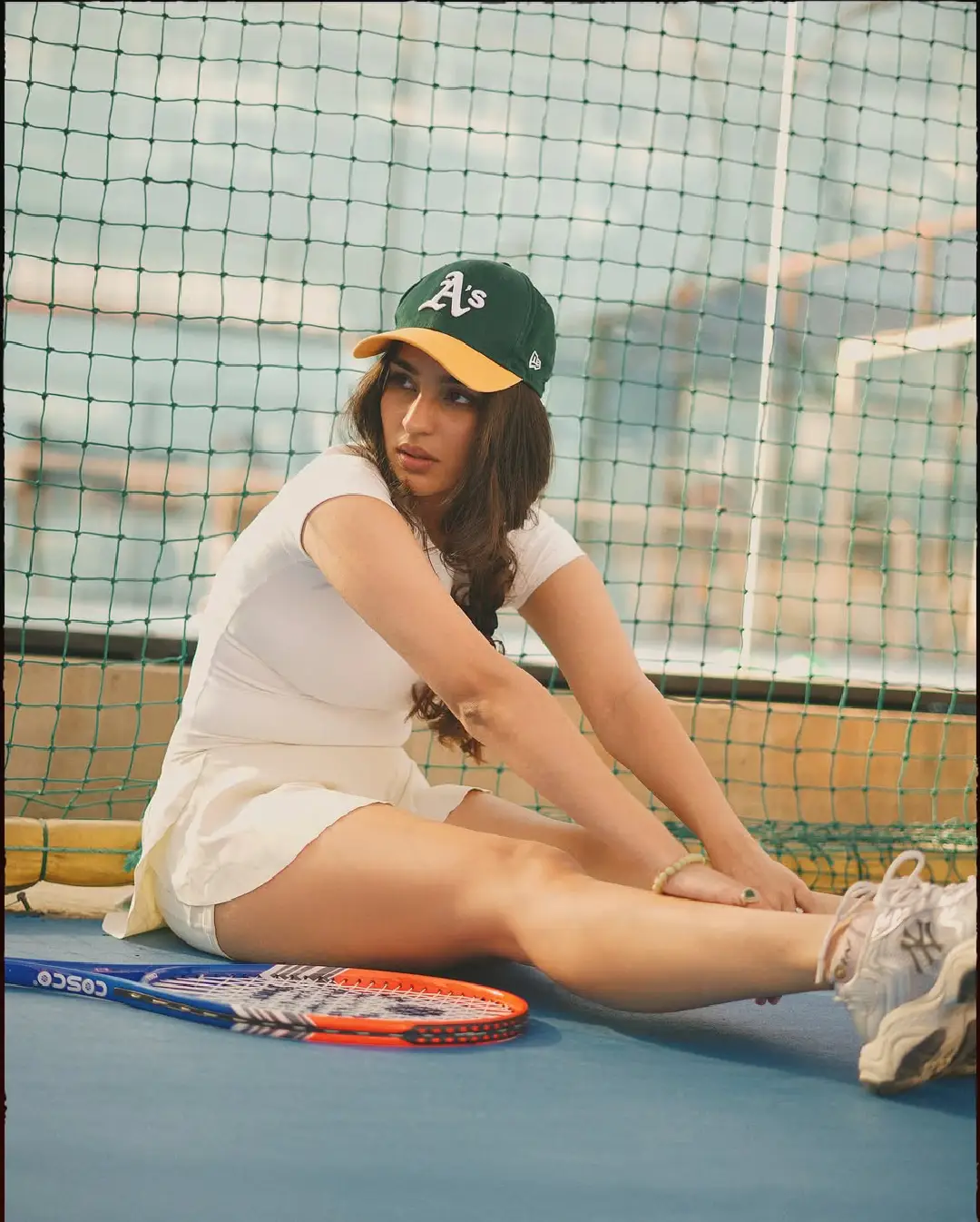 Yukti Thareja glamorous show in a sports dress. (1)