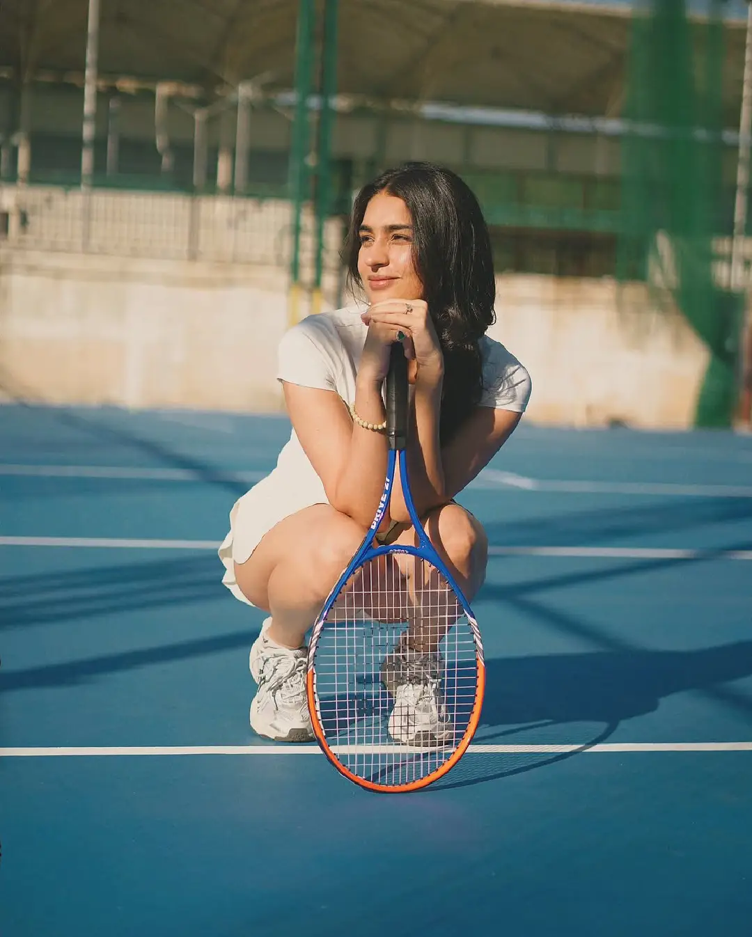 Yukti Thareja glamorous show in a sports dress. (1)