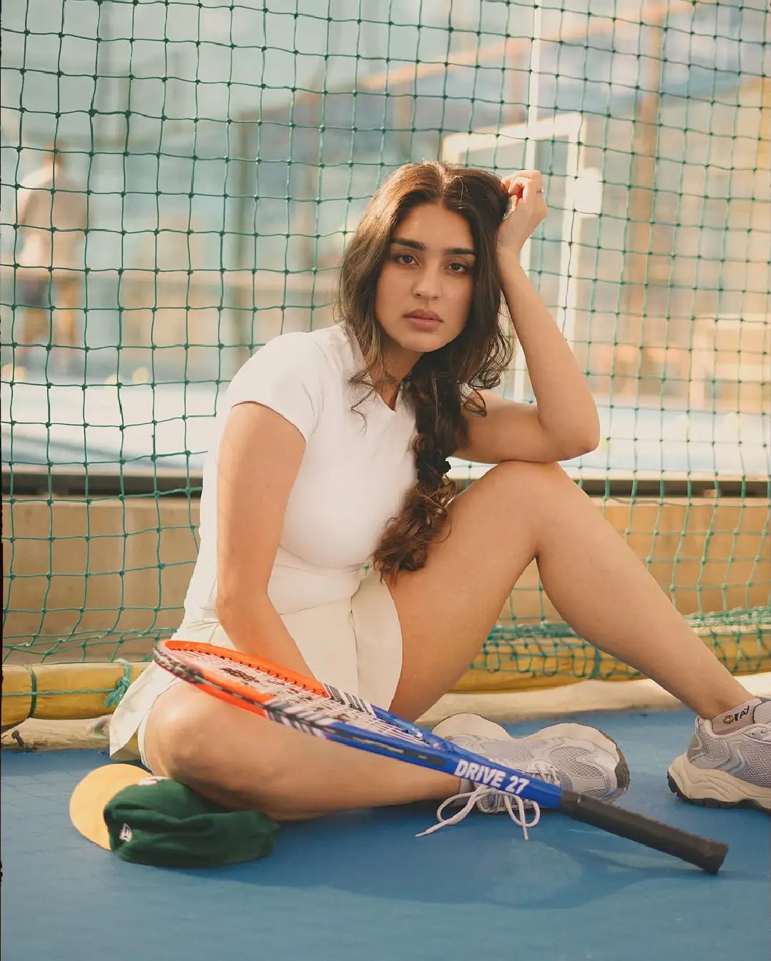 Yukti Thareja glamorous show in a sports dress. (1)