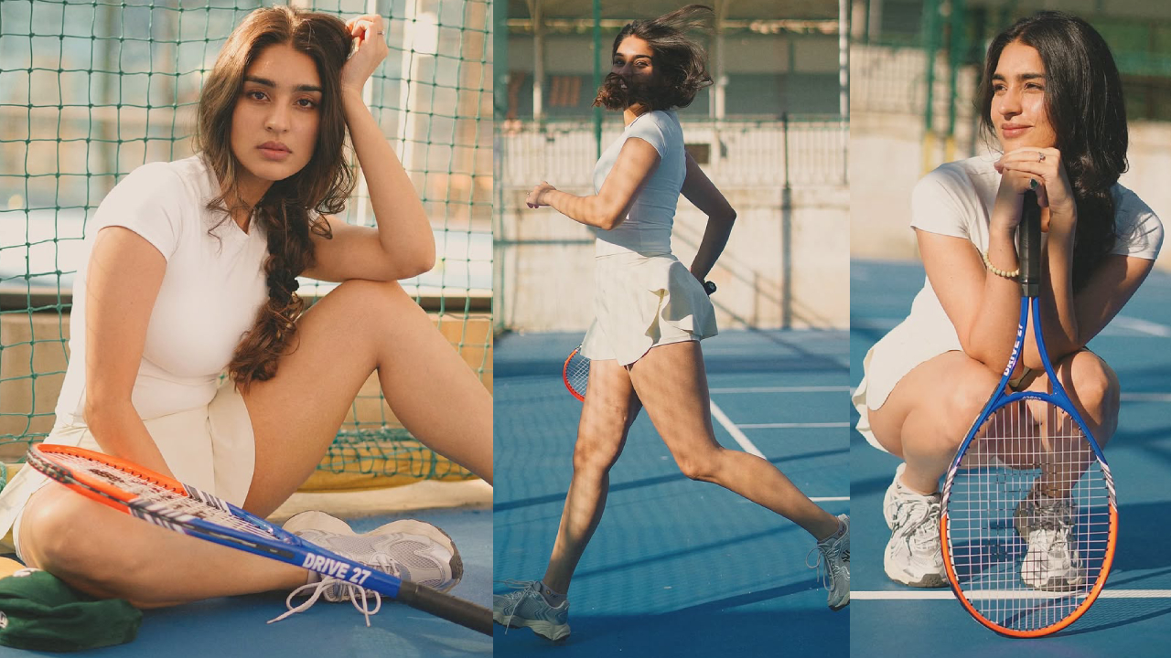 Yukti Thareja: స్పోర్ట్స్ డ్రెస్ లో గ్లామర్ పీక్స్.. కె ర్యాంప్ బ్యూటీ హాట్ అందాలు.. ఫోటోలు