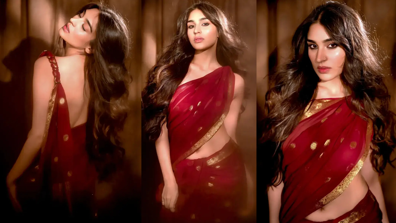 Yukti Thareja: టాప్ లెస్ శారీలో యుక్తి గ్లామర్ ట్రీట్.. ఫోటోలు వైరల్