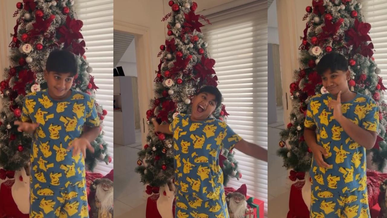 Allu Ayaan : బన్నీ తనయుడు అల్లు అయాన్ క్రిస్మస్ రీల్ చూశారా..? వీడియో వైరల్..