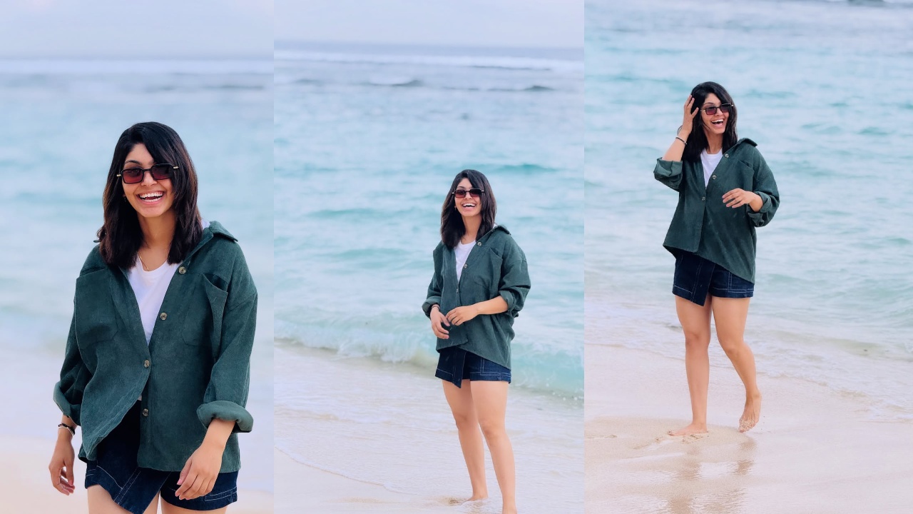 Harleen Deol : బీచ్‌లో ఎంజాయ్ చేస్తున్న భార‌త మ‌హిళా క్రికెట‌ర్.. ఫోటోలు వైర‌ల్‌