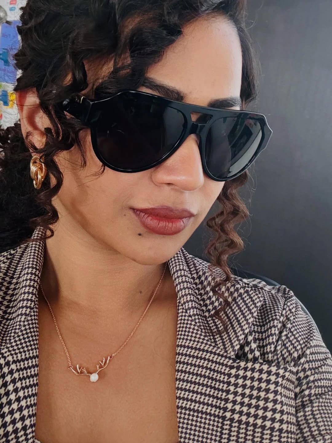 Inaya Sulthana Working Stills form Aha Web Series 3 Roses