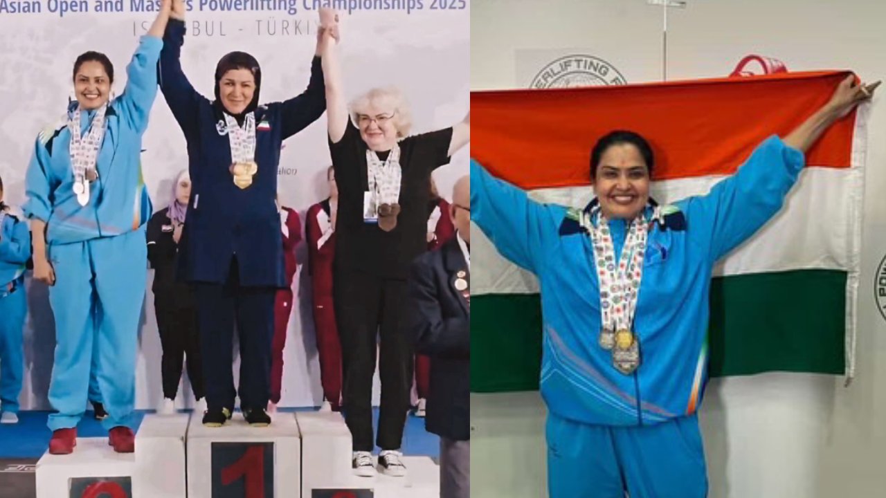 Pragathi Mahavadi : మీరు గ్రేట్ అండి.. 50 ఏళ్ళ వయసులో భారత్ కి సిల్వర్ మెడల్ తెచ్చిన నటి..