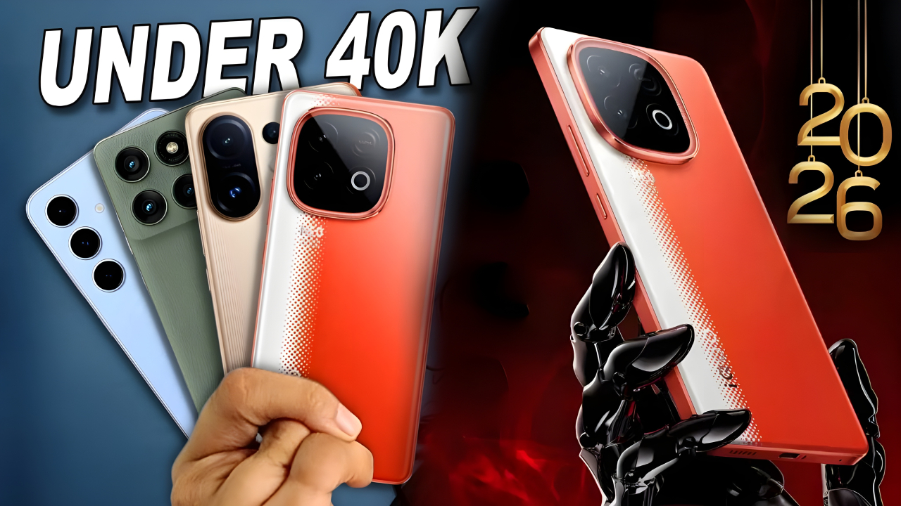 కొత్త ఏడాదిలో ఖతర్నాక్ ఫోన్లు.. రూ.40వేల లోపు టాప్ 5 ఫోన్లు