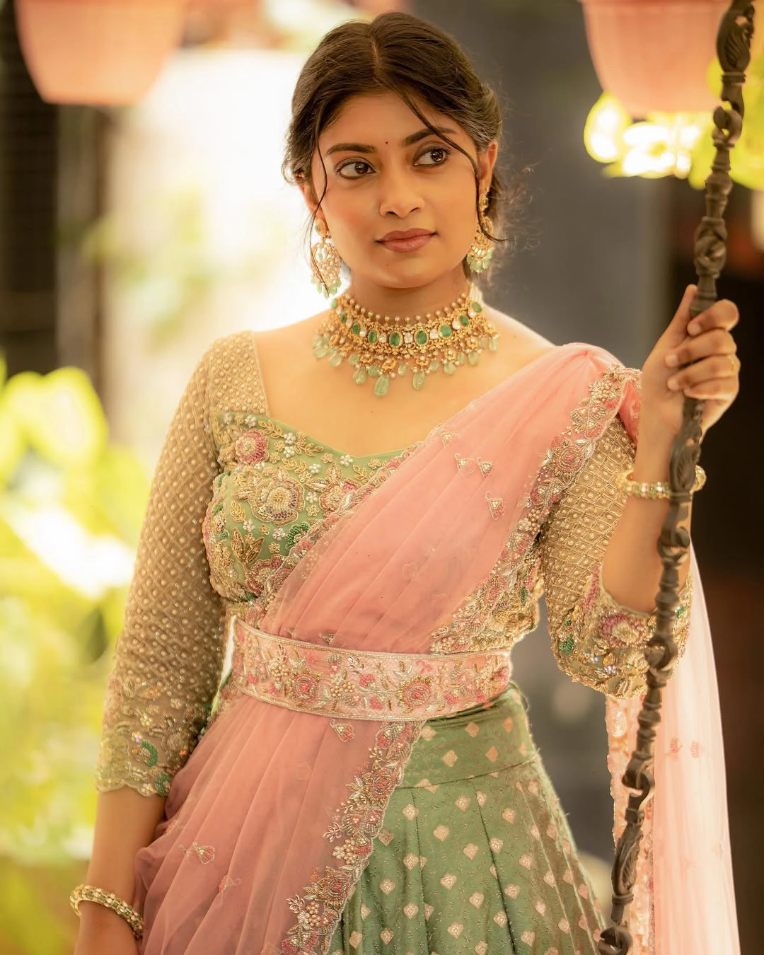 Ammu Abhirami Who Acted in Rajasaab Movie