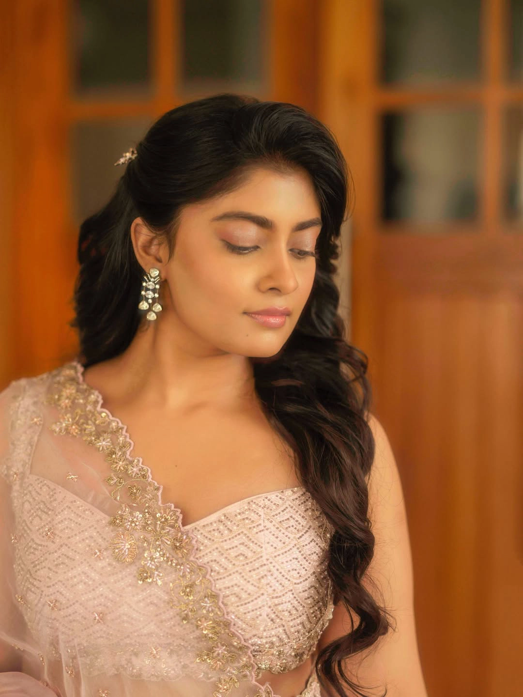 Ammu Abhirami Who Acted in Rajasaab Movie