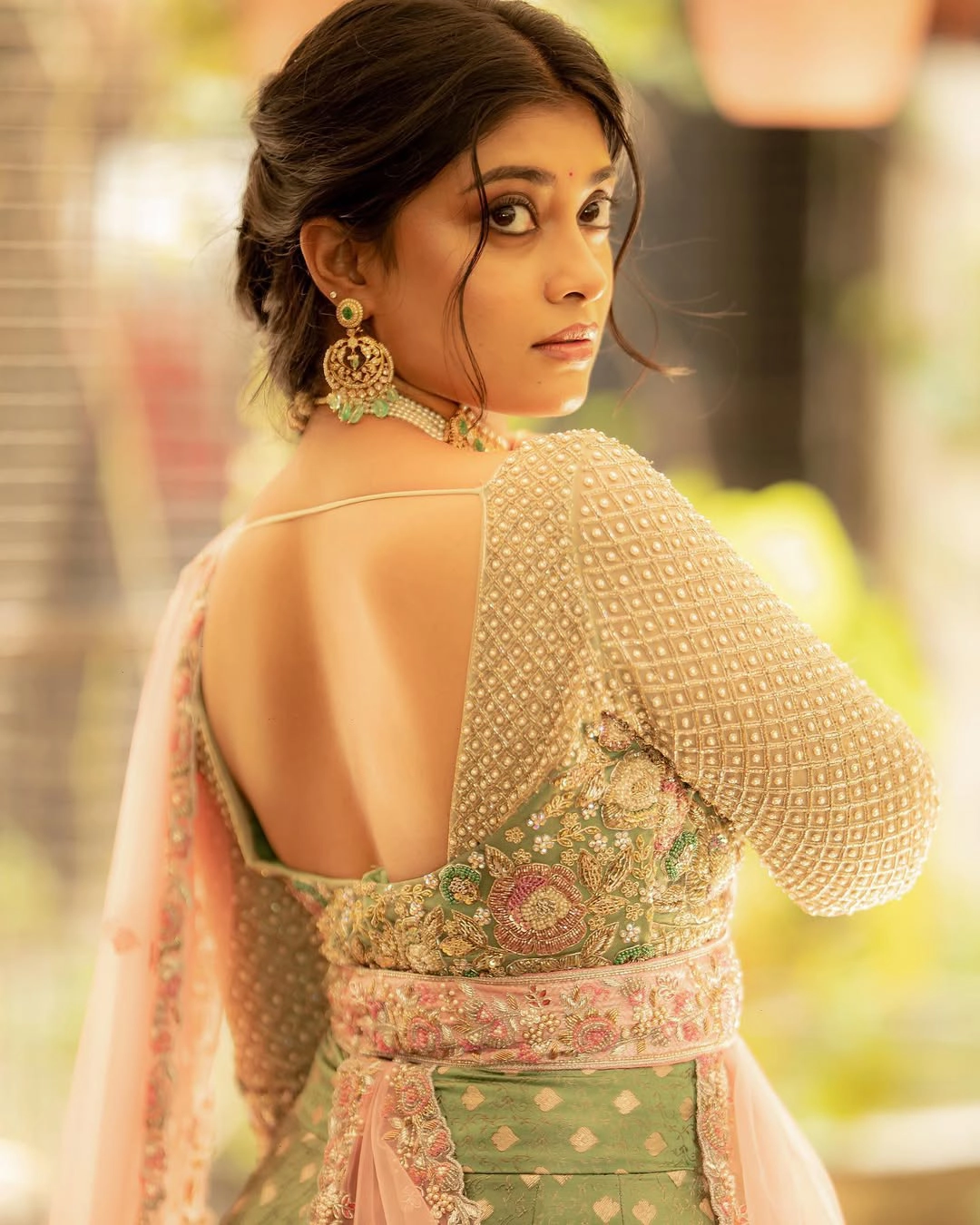 Ammu Abhirami Who Acted in Rajasaab Movie