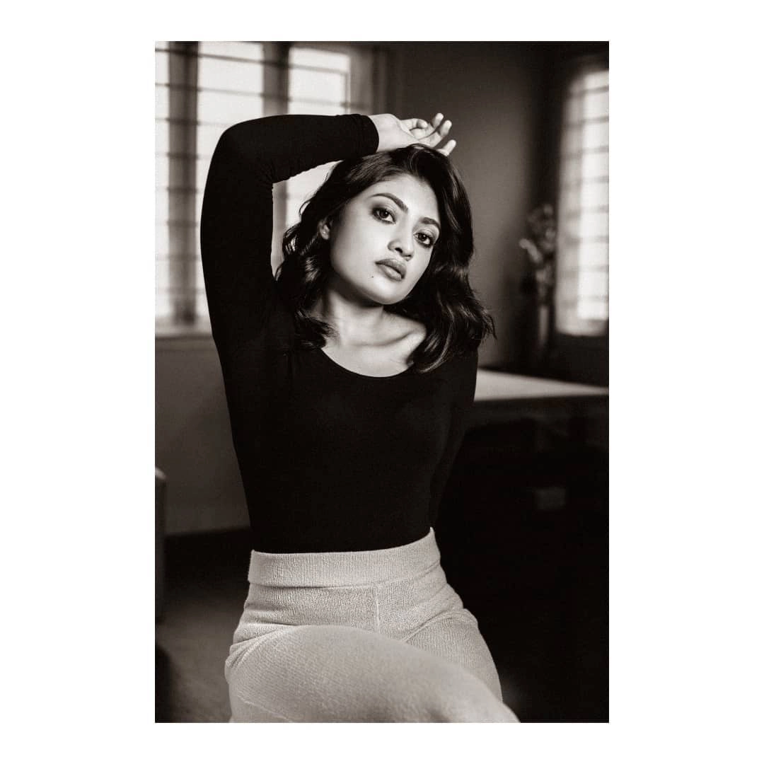 Ammu Abhirami Who Acted in Rajasaab Movie