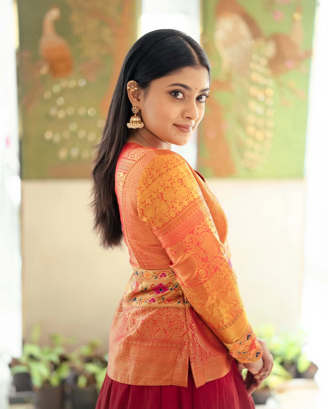 Ammu Abhirami Who Acted in Rajasaab Movie