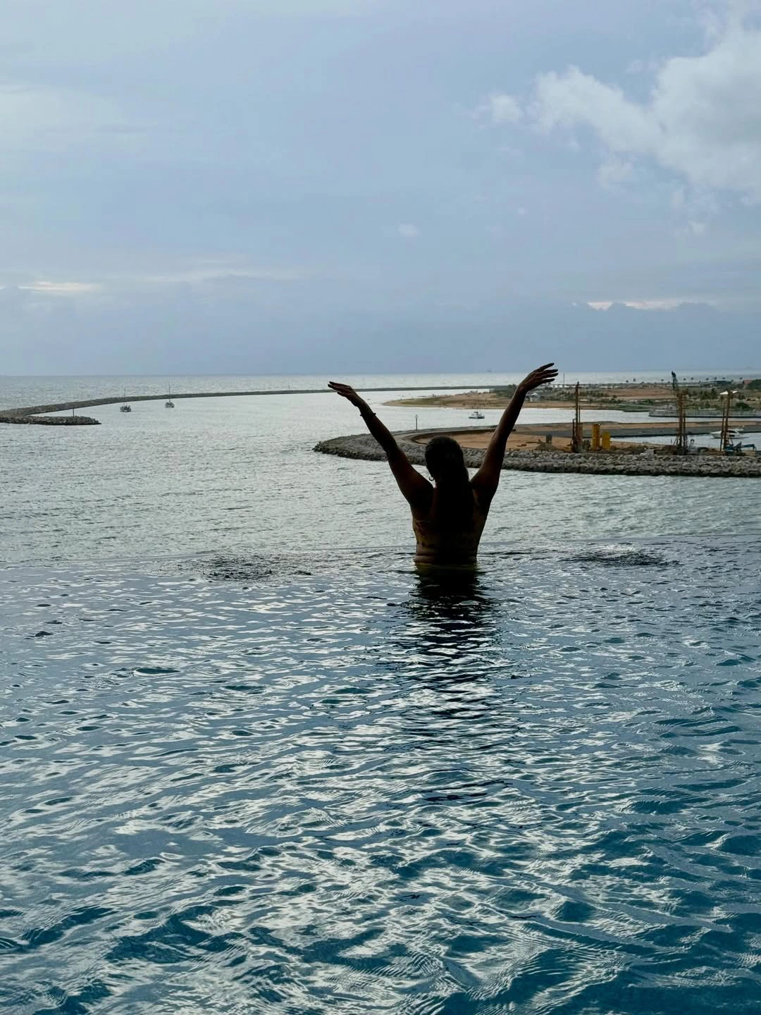 Anasuya Bharadwaj Enjoying New Year with Husband