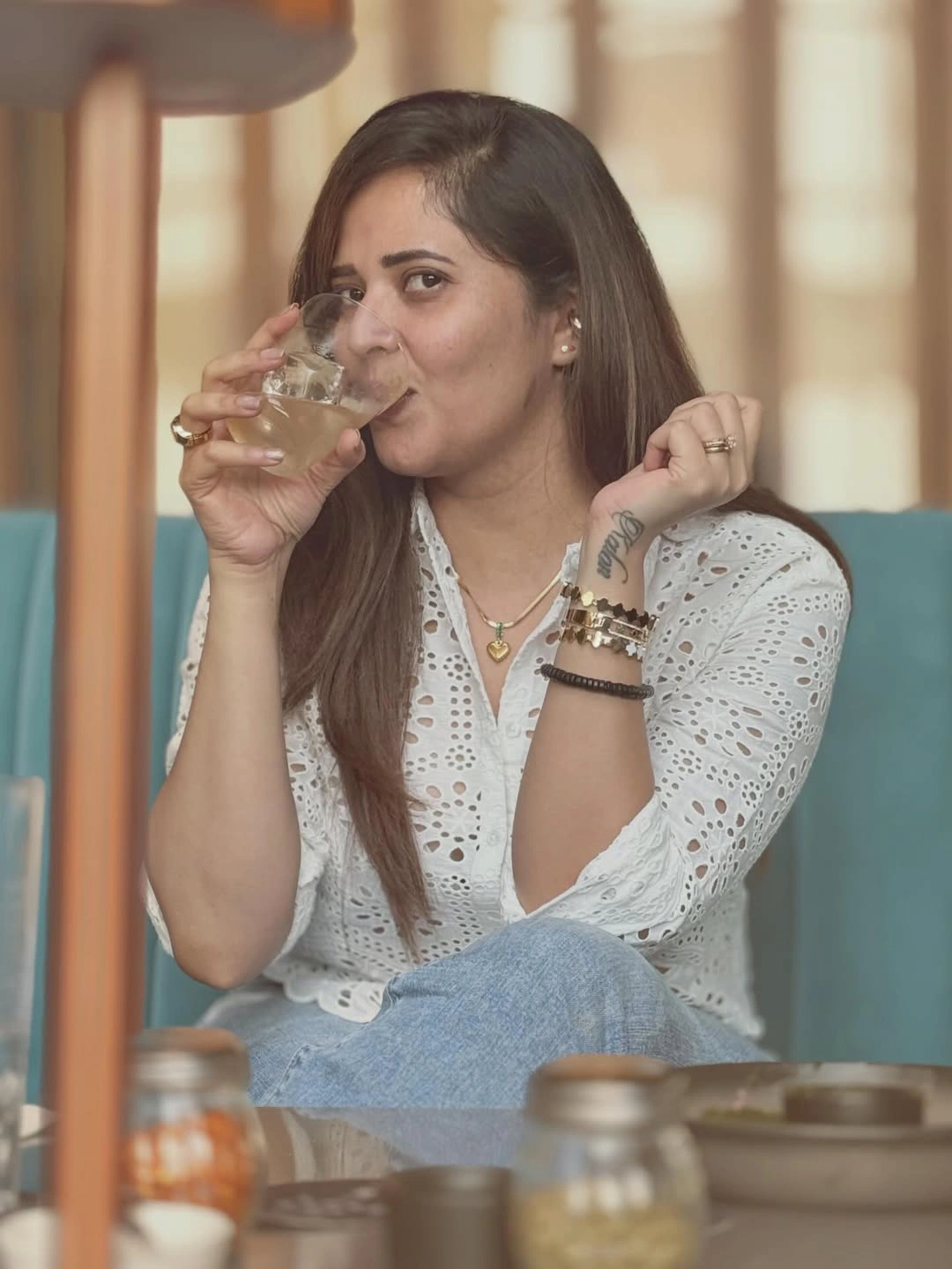 Anasuya Bharadwaj Enjoying New Year with Husband