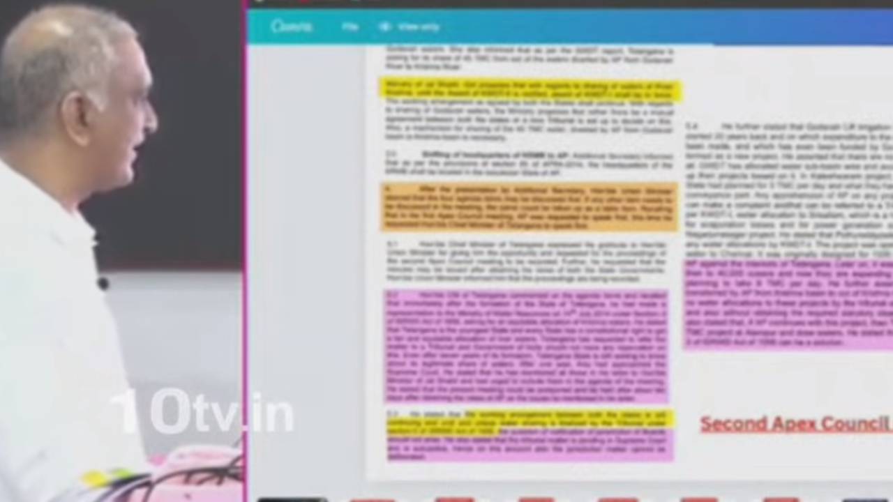 తెలంగాణకు అసలు విలన్ ఆ పార్టీనే.. కేసీఆర్ తొలి నుంచి చెబుతున్న మాటలు అక్షరసత్యం అయ్యాయి.. హరీశ్ రావు