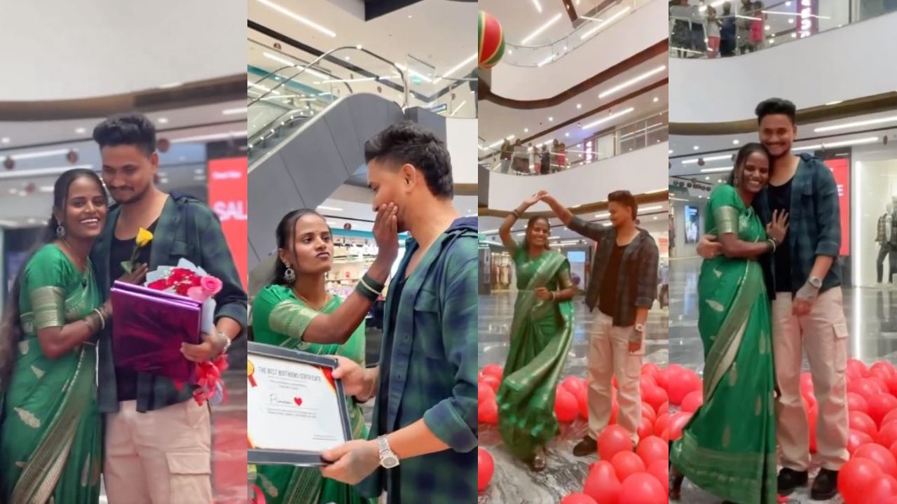 Jabardasth Faima : లవర్ బర్త్ డేని గ్రాండ్‌గా సెలబ్రేట్ చేసిన జబర్దస్త్ ఫైమా.. షాపింగ్ మాల్ లో రచ్చ.. ఫొటోలు..