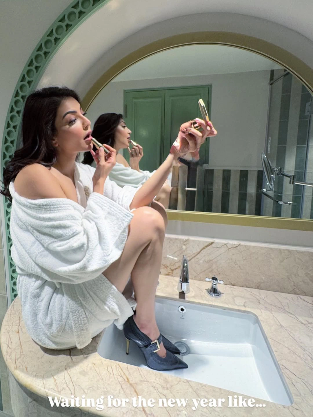 Kajal Aggarwal Enjoying New Year in Goa