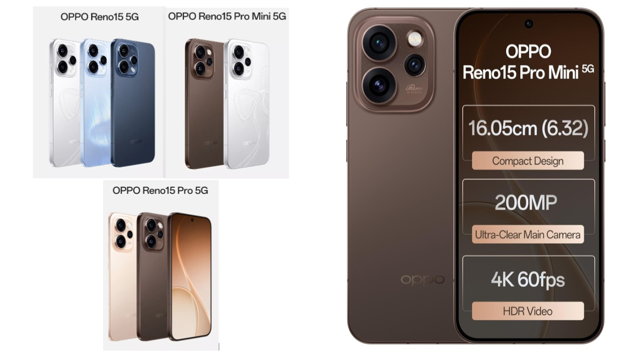 Oppo Reno 15 Series : పండగ చేస్కోండి.. ఒప్పో రెనో 15 సిరీస్ వచ్చేసిందోచ్.. ఫీచర్లు మాత్రం కేక.. ధర ఎంతో తెలిస్తే ఎగిరిగంతేస్తారు!