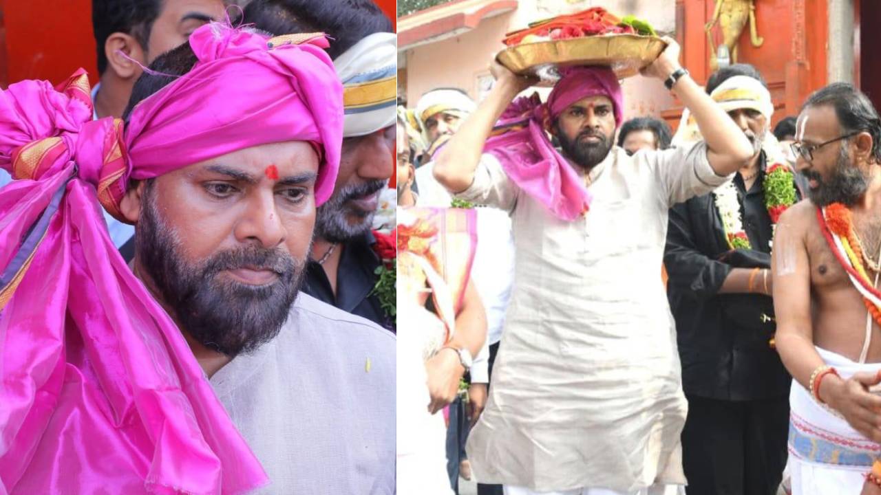 Pawan Kalyan : కొండగట్టు ఆంజనేయస్వామిని దర్శించుకున్న పవన్ కల్యాణ్.. ఫొటో గ్యాలరీ