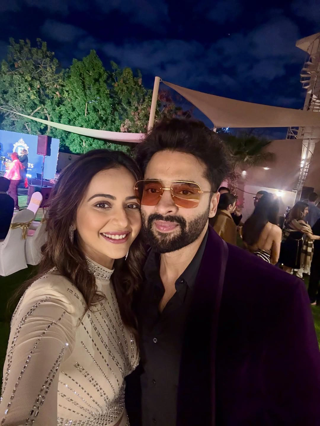 Rakul Preet Singh New Year Celebrations with Husband