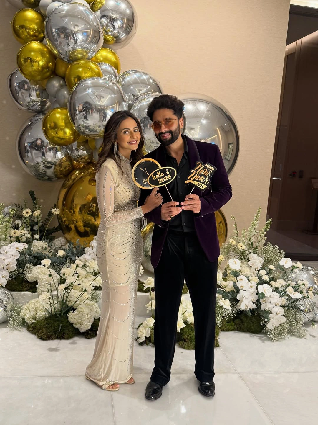 Rakul Preet Singh New Year Celebrations with Husband