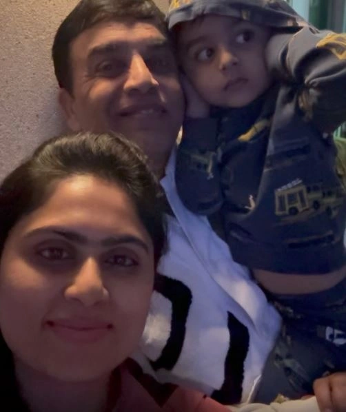 Dil Raju Enjoying Vacation in Dubai with his Wife Tejaswini Vygha and Son on New Year