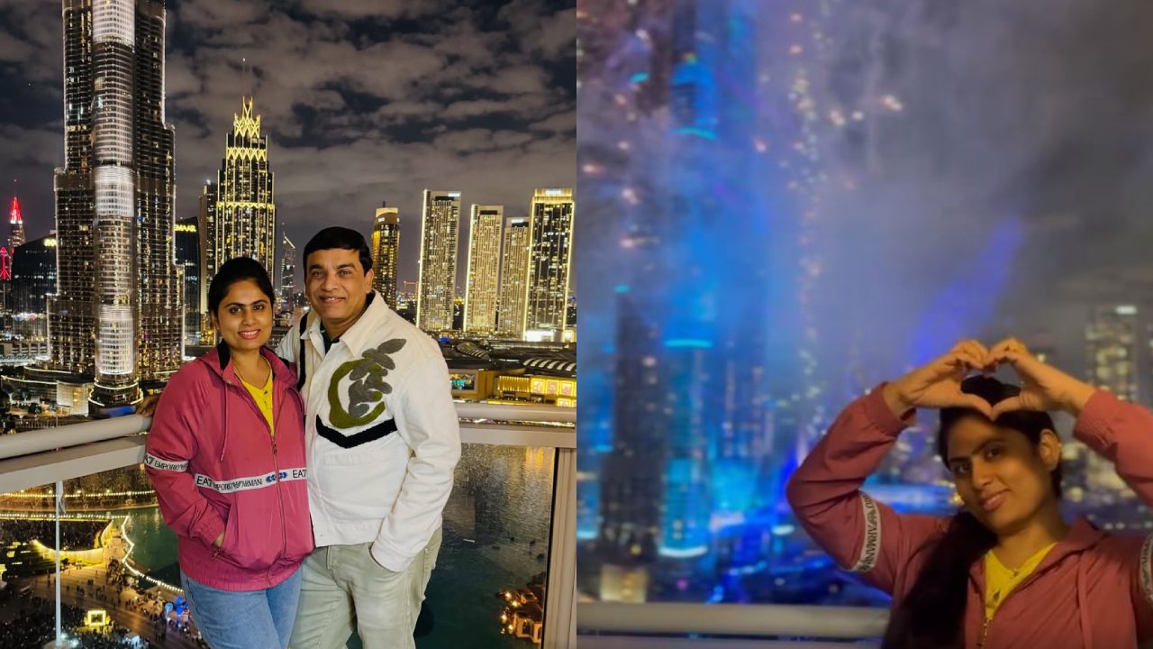 Dil Raju : భార్య, కొడుకుతో కలిసి దిల్ రాజు న్యూ ఇయర్ సెలబ్రేషన్స్.. దుబాయ్ లో వెకేషన్.. ఫొటోలు..