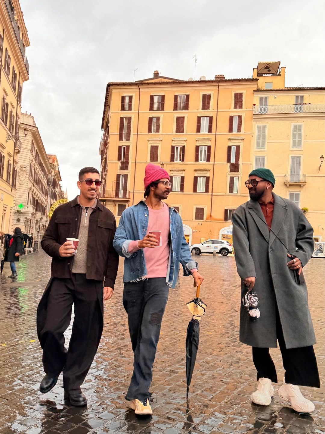 Vijay Deverakonda Rashmika Mandanna Enjoying New Year in Rome